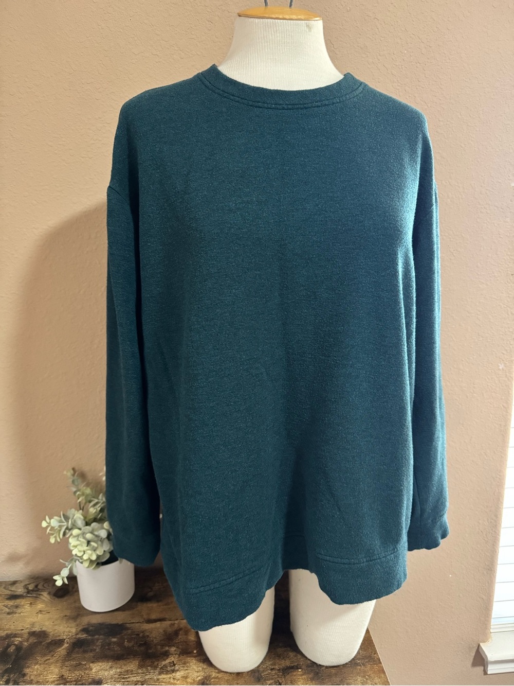 Orvis Teal Crewneck Sweatshirt